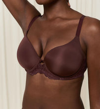 Load image into Gallery viewer, Amourette Charm T Shirt Bra / Decadent Chocolate
