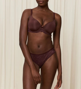 Amourette Charm T Shirt Bra / Decadent Chocolate