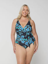 Load image into Gallery viewer, Bahamas Blue Waist Tie One Piece
