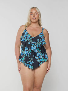 Bahamas Blue 3 Tier Tankini