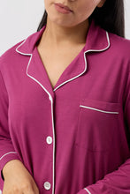 Load image into Gallery viewer, REVERE PJ SET BORDEAUX - Y252PL
