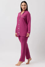 Load image into Gallery viewer, REVERE PJ SET BORDEAUX - Y252PL
