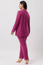 Load image into Gallery viewer, REVERE PJ SET BORDEAUX - Y252PL
