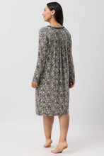 Load image into Gallery viewer, LEOPARD NIGHTIE BLACK - Y319L6
