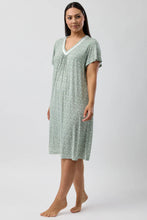 Load image into Gallery viewer, YUU LEAF NIGHTIE SAGE - Y344L5
