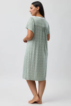 Load image into Gallery viewer, YUU LEAF NIGHTIE SAGE - Y344L5
