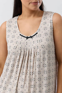 YUU KENYA S'LESS NIGHTIE SANDSTONE - Y463K5