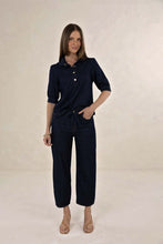 Load image into Gallery viewer, IVY BARRELL JEAN - DARK BLUE
