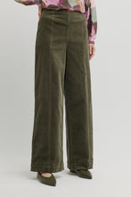 Load image into Gallery viewer, Woods Wide Leg Pant -Loden
