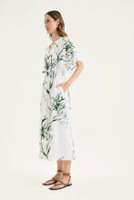 Load image into Gallery viewer, Lotus Dress Green Print
