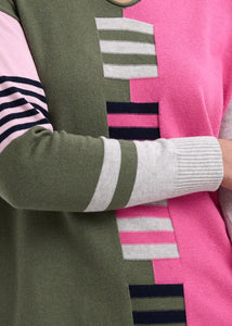 Z&P Ladder Stripe V / Khaki