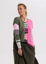 Load image into Gallery viewer, Z&amp;P Ladder Stripe V / Khaki
