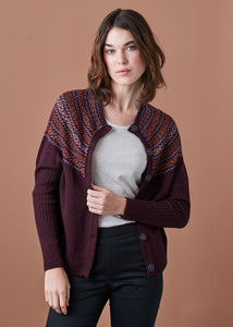 UIMI Alice Cardigan / Raisin