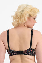Load image into Gallery viewer, Barely There Contour Bra - Midnight Garden

