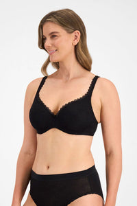 Barely There Lace Contour Bra / Black - NEW LACE