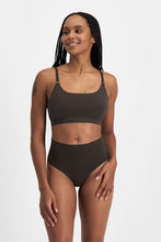 Load image into Gallery viewer, Bases Seamless Full Brief / Dusted Black
