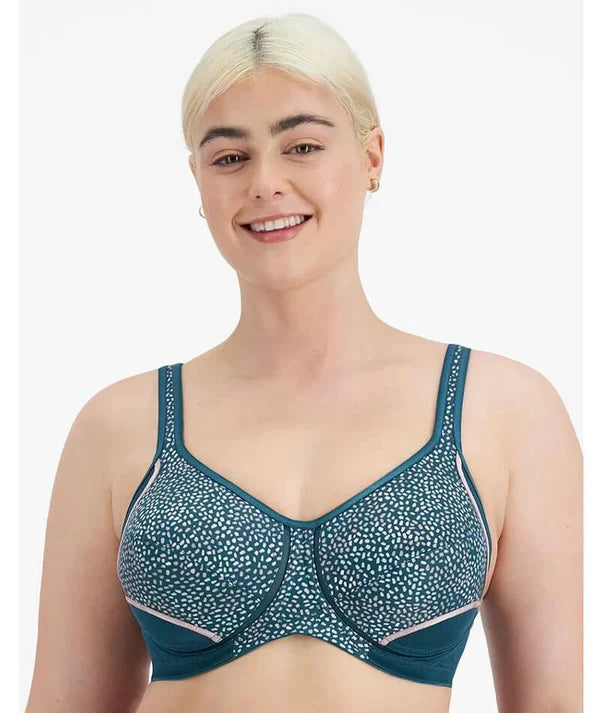 Berlei Electrify Underwire Sport Bra - Speckle Print