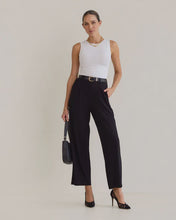 Load image into Gallery viewer, Billie Bamboo Wide Leg Dress Pant - Black
