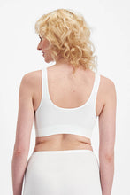 Load image into Gallery viewer, Comfy Crop Bra White
