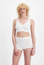 Load image into Gallery viewer, Comfy Crop Bra White
