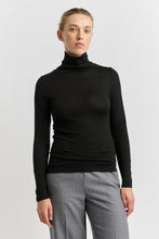 Load image into Gallery viewer, Toorallie Turtle Neck Merino / Black
