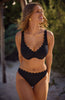 Panache Spirit Lauren Plunge Bikini Top / Black