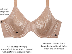 Back Appeal® Underwire Bra - Rose Dust