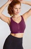 Endurance Wired Sports Bra Berry /Chalk