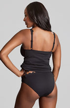 Load image into Gallery viewer, Panache Spirit Selena Plunge Tankini / Black
