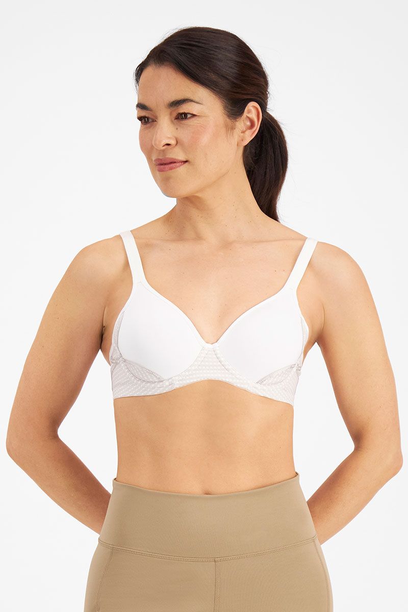 Electrify Contour Bra / White