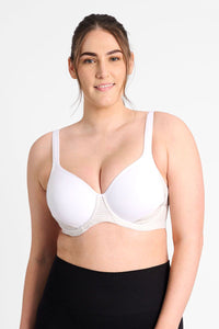 Electrify Contour Bra / White