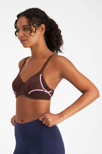 Electrify Underwire Bra 2 Pack -Purple Smoke / Deep Espresso