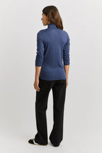 Load image into Gallery viewer, Turtle Neck Merino Tee / Galaxy

