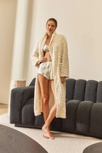 Load image into Gallery viewer, Gabriella Plush Long Robe Ivory
