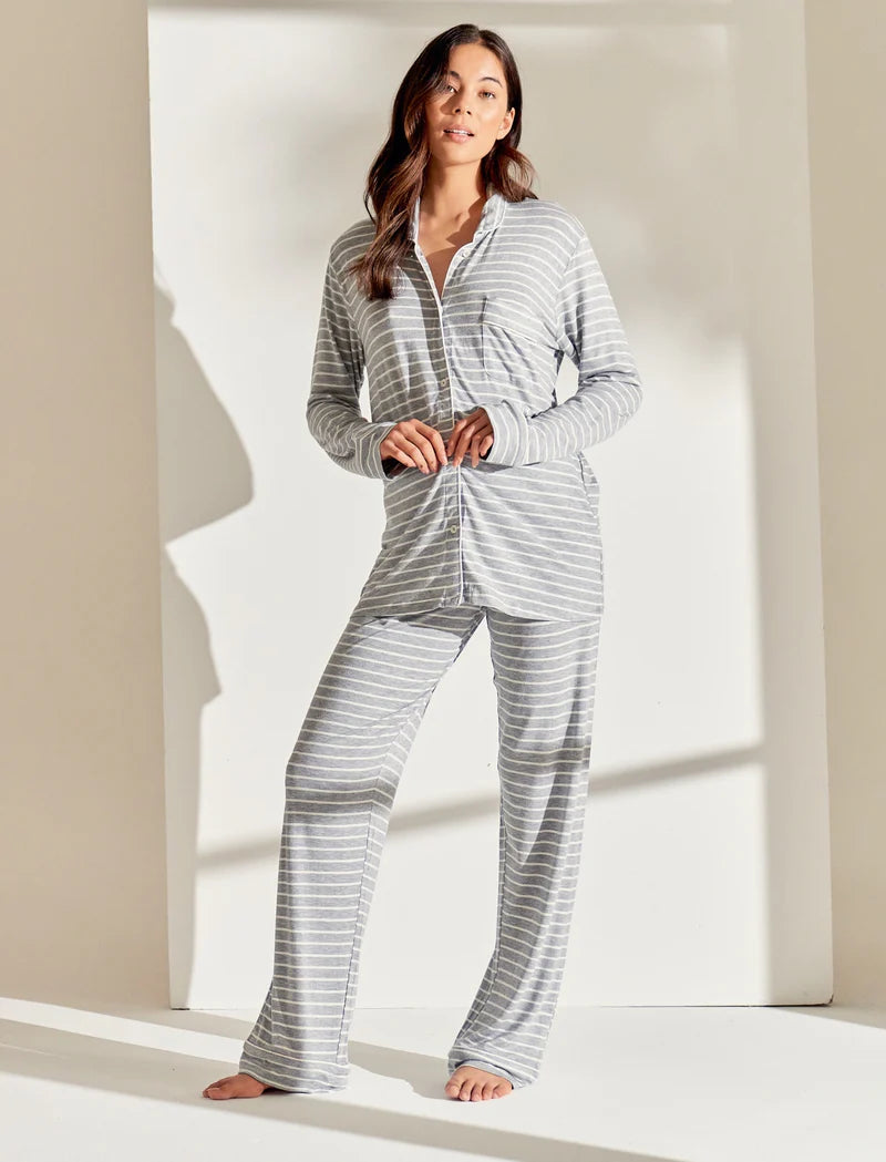 Kate Modal Soft Full Length PJ Set / Grey