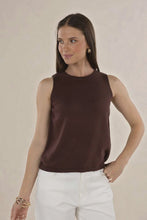 Load image into Gallery viewer, Collette Tank - Chocolate
