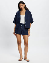 Load image into Gallery viewer, Bay Linen Shirt - Navy
