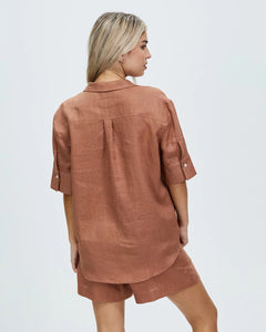 Nora Shirt / Terracotta