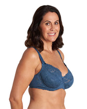 Load image into Gallery viewer, Alice Full Coverage Underwire bra - Blue Wing Teal
