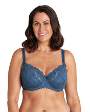 Load image into Gallery viewer, Alice Full Coverage Underwire bra - Blue Wing Teal
