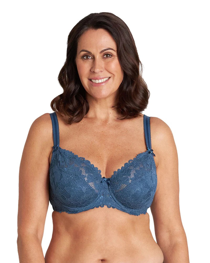 Alice Full Coverage Underwire bra - Blue Wing Teal