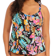 Load image into Gallery viewer, Tropical Falls Soft Cup Tankini Top
