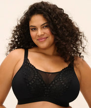 Load image into Gallery viewer, Tiernie Non Wired Bralette / BLACK
