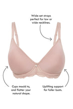 Load image into Gallery viewer, Lift &amp; Shape T-Shirt Spacer Bra
