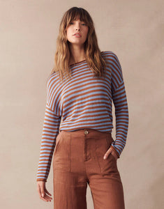 Isla Stripe Knit / Blue