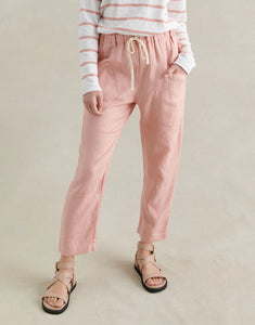 LL Luxe Linen Pants - Peach