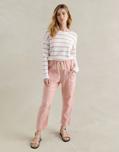 LL Luxe Linen Pants - Peach