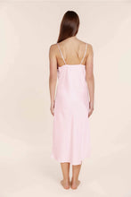 Load image into Gallery viewer, Magnolia Silky Satin Long Gown Pink
