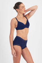 Load image into Gallery viewer, Marais Cotton Full Brief - Dark Sapphire
