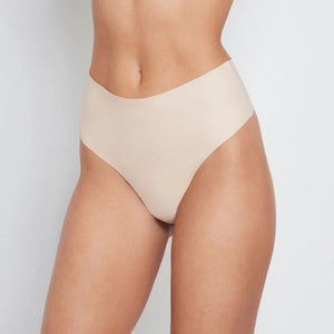 No Show High Rise Thong / Latte